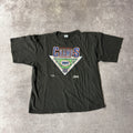 90s New York Giants SuperBowl Champs Cracked Print Tee XXL