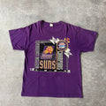 90s Phoenix Suns Logo 7 Big Logo Single Stitch Tee L
