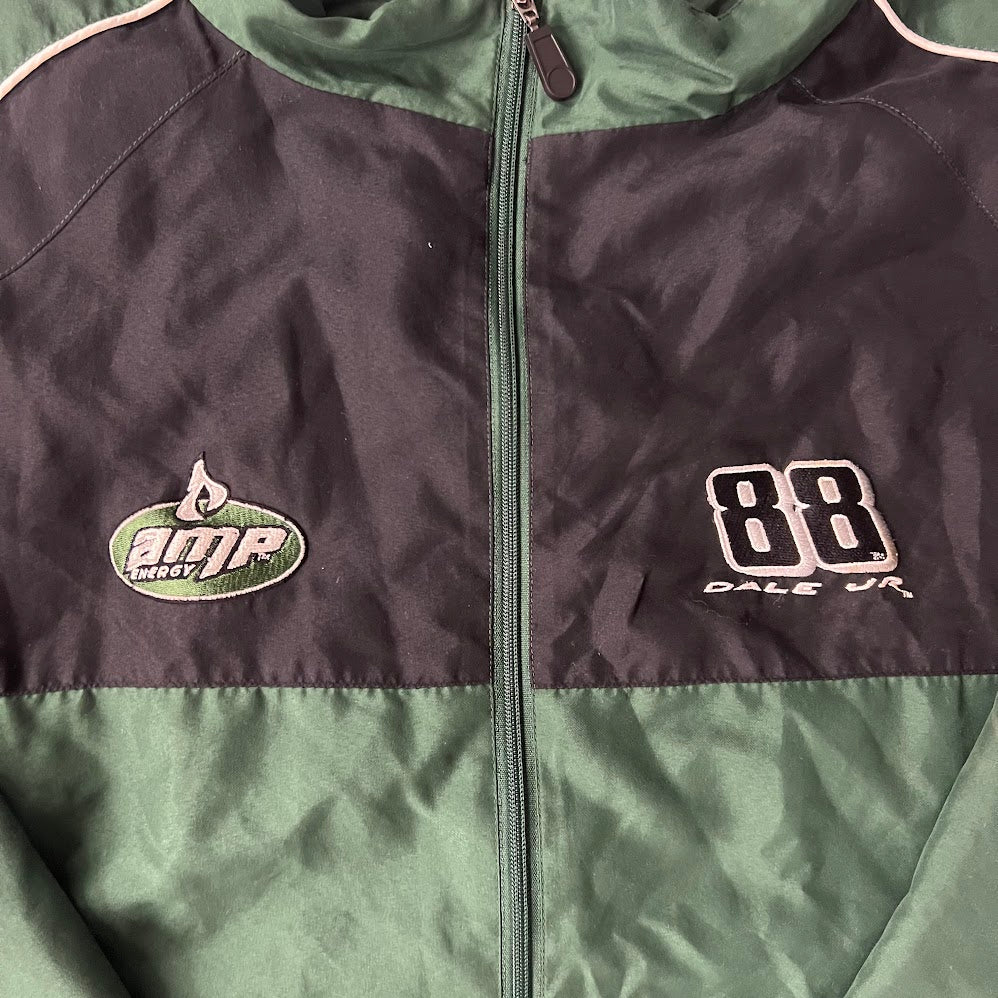 2010s Dale Jr NASCAR Winners Circle Embroidered Rain Jacket XL