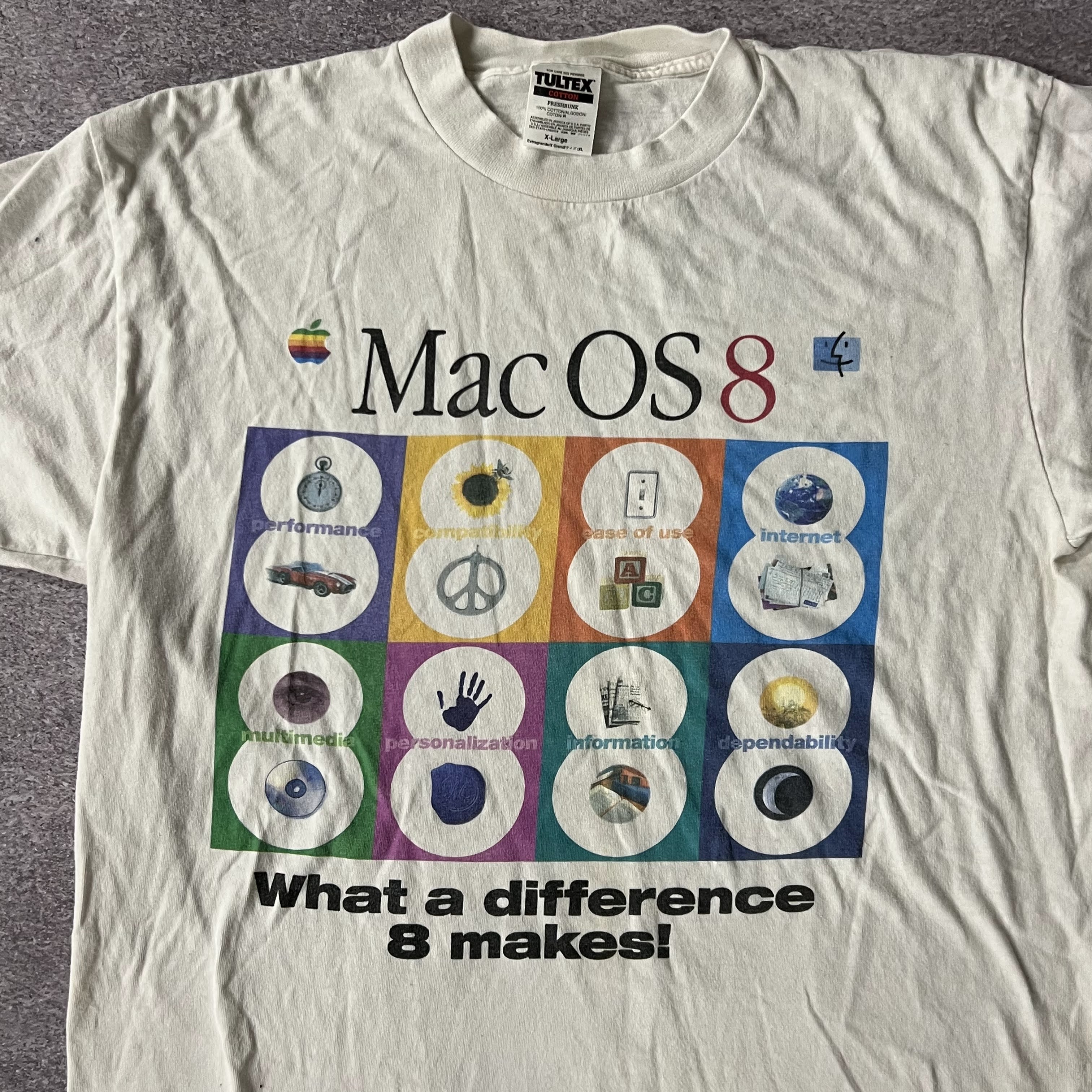 90s Tultex Big Logo Tee XL