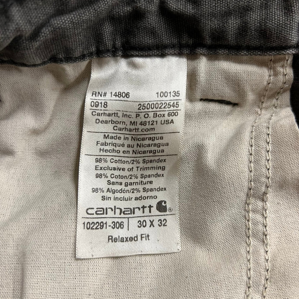 Modern Carhartt Workwear Sun Faded Relaxed Green Pants 30x32