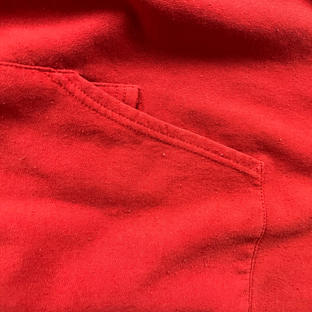 Y2K Harley Davidson Las Vegas NV Red Distressed Hoodie 2XL