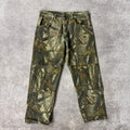 90s Wrangler Realtree Hardwoods Camo Multi Pants 36W x 30L