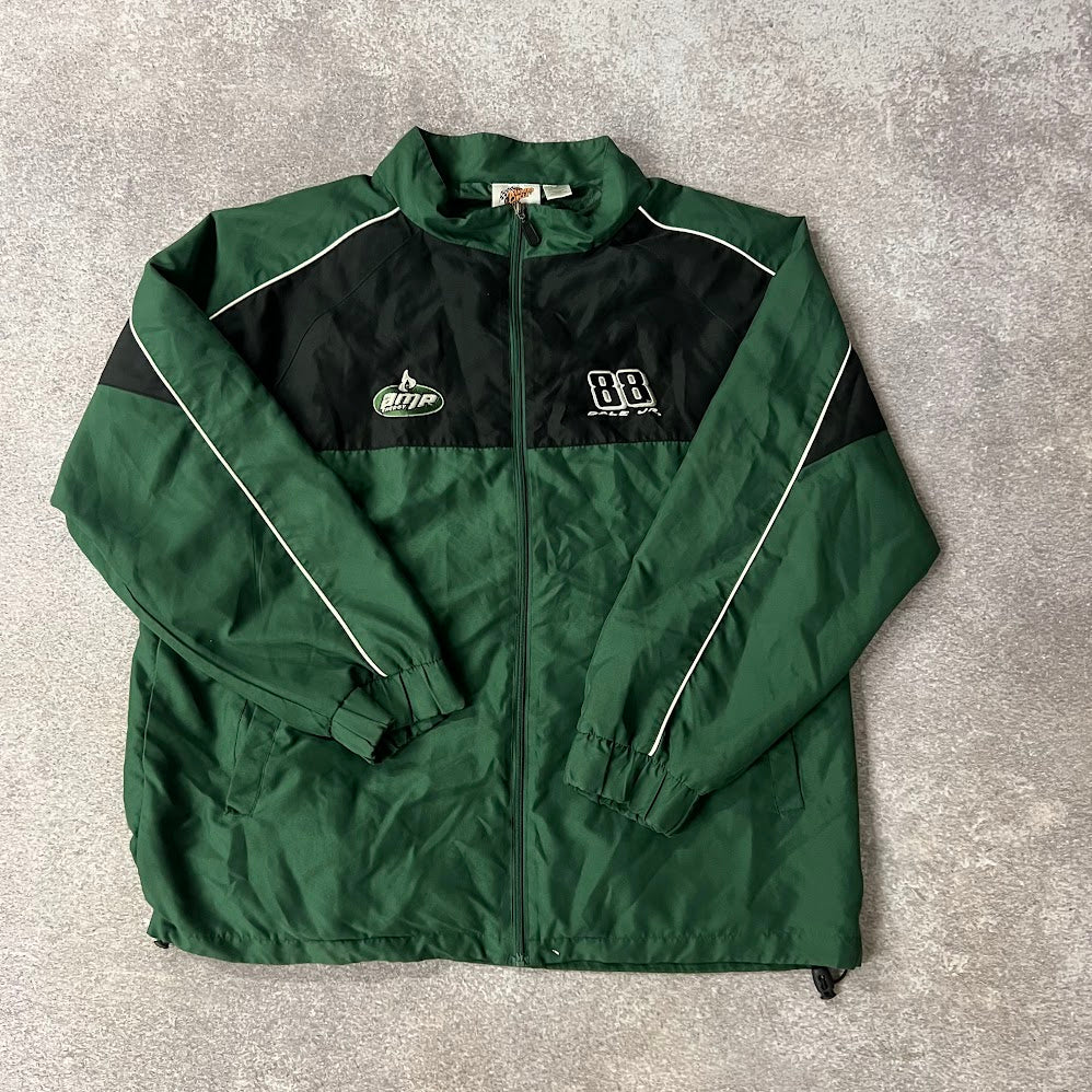 2010s Dale Jr NASCAR Winners Circle Embroidered Rain Jacket XL