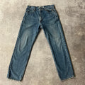 2010s Harley Davidson Blue Jeans 33W x 32L