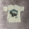 90s Miami Dolphins League Leader Single Stitch Tee L