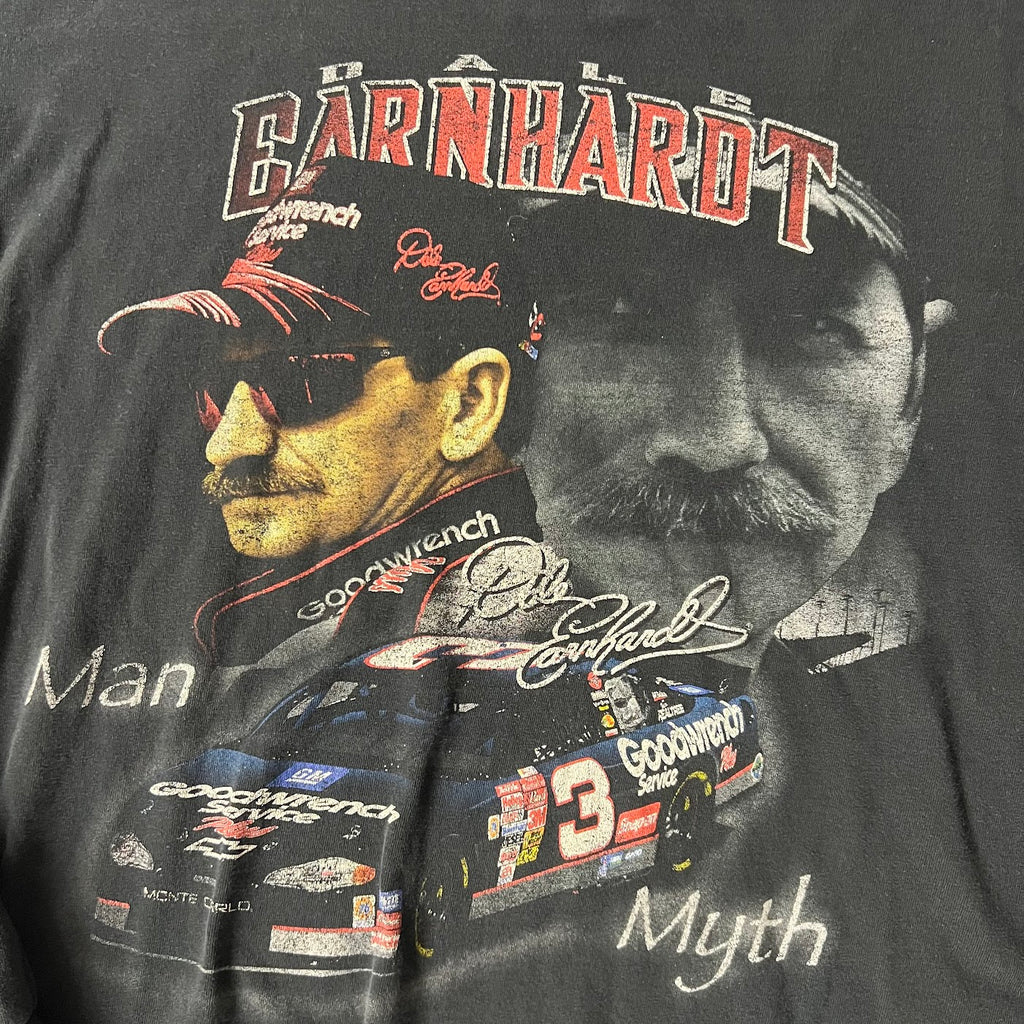 Y2K Dale Earnhardt NASCAR Chase Authentics Big Logo Long Sleeve Tee XL