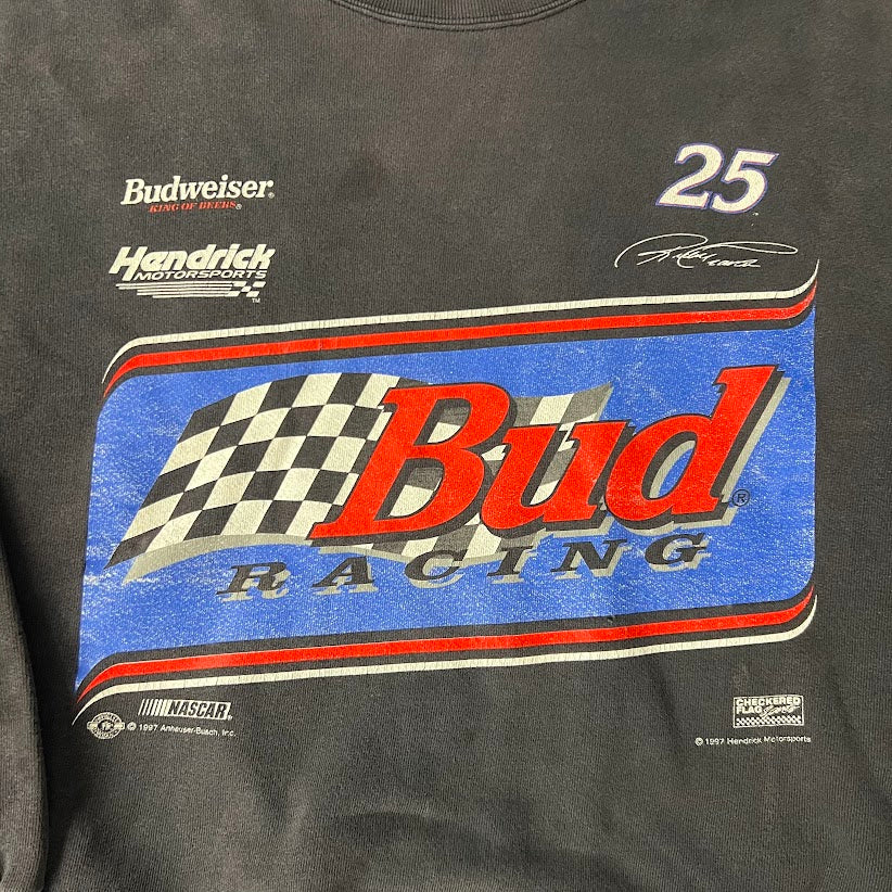 1997 Ricky Craven NASCAR Delta Big Logo Vintage Crewneck Sweatshirt L