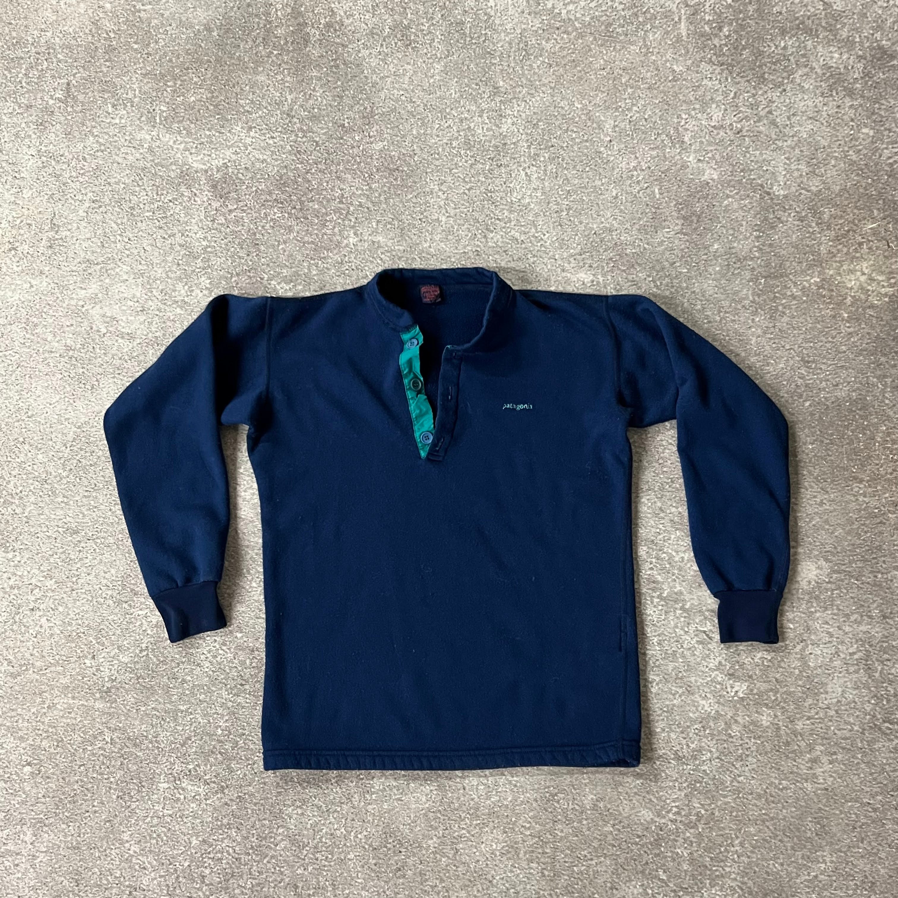 90s Patagonia Blue Crewneck XS
