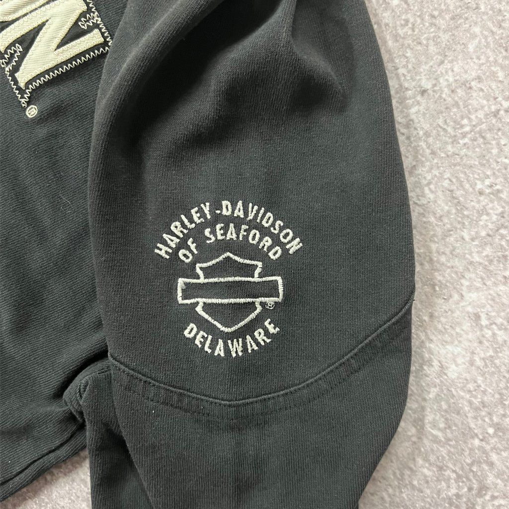 Y2K Harley Davidson Delaware Embroidered Long Sleeve Tee XL