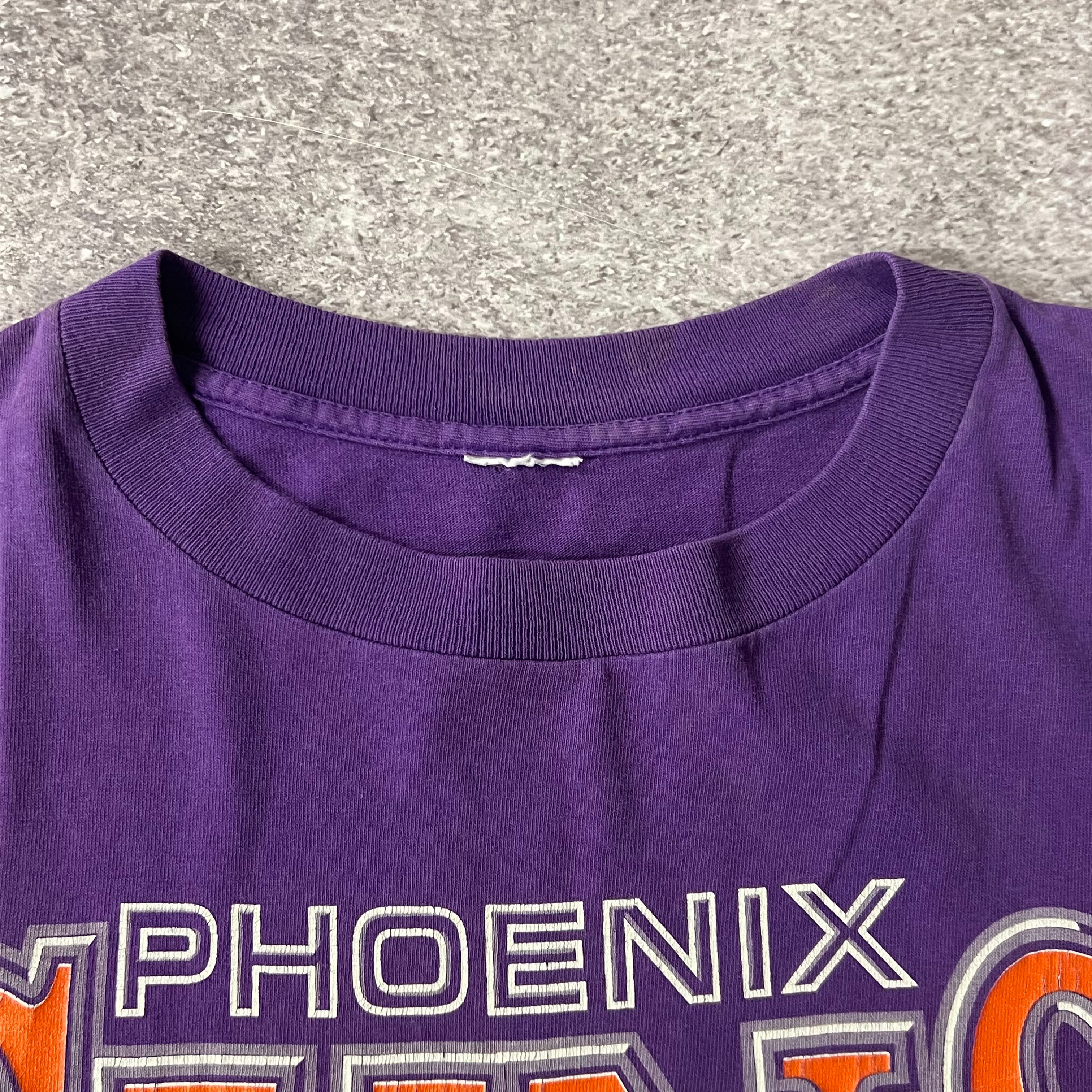 90s Phoenix Suns Logo 7 Big Logo Single Stitch Tee XL