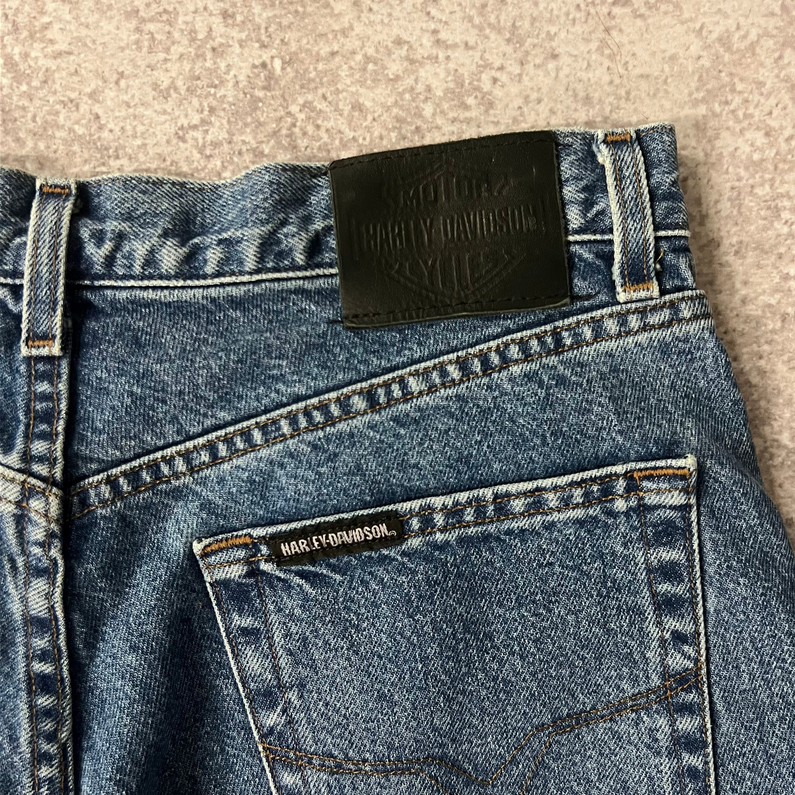 Y2K Harley Davidson Denim Jeans 32x32