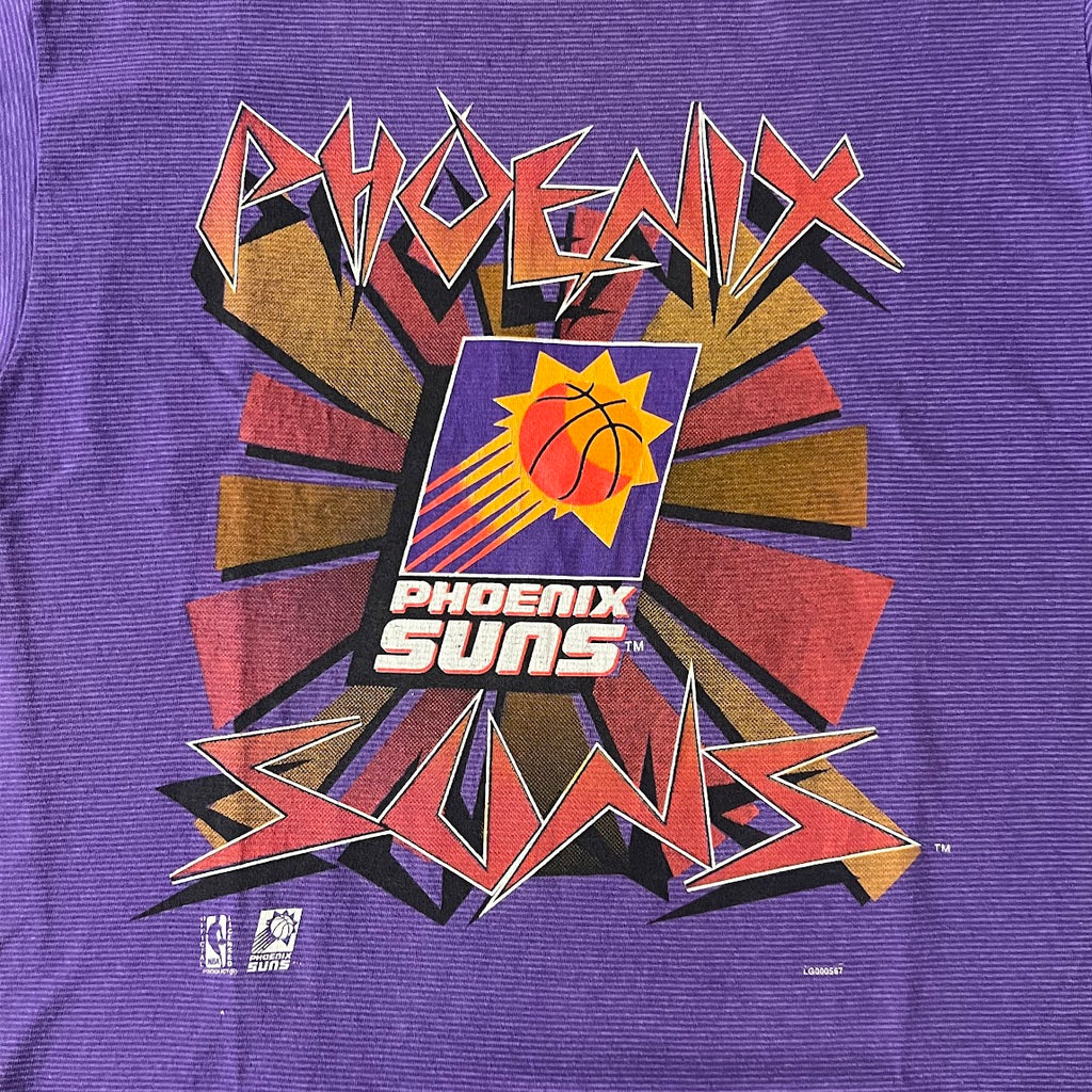 90s Phoenix Suns Logo 7 Big Logo Single Stitch Tee L