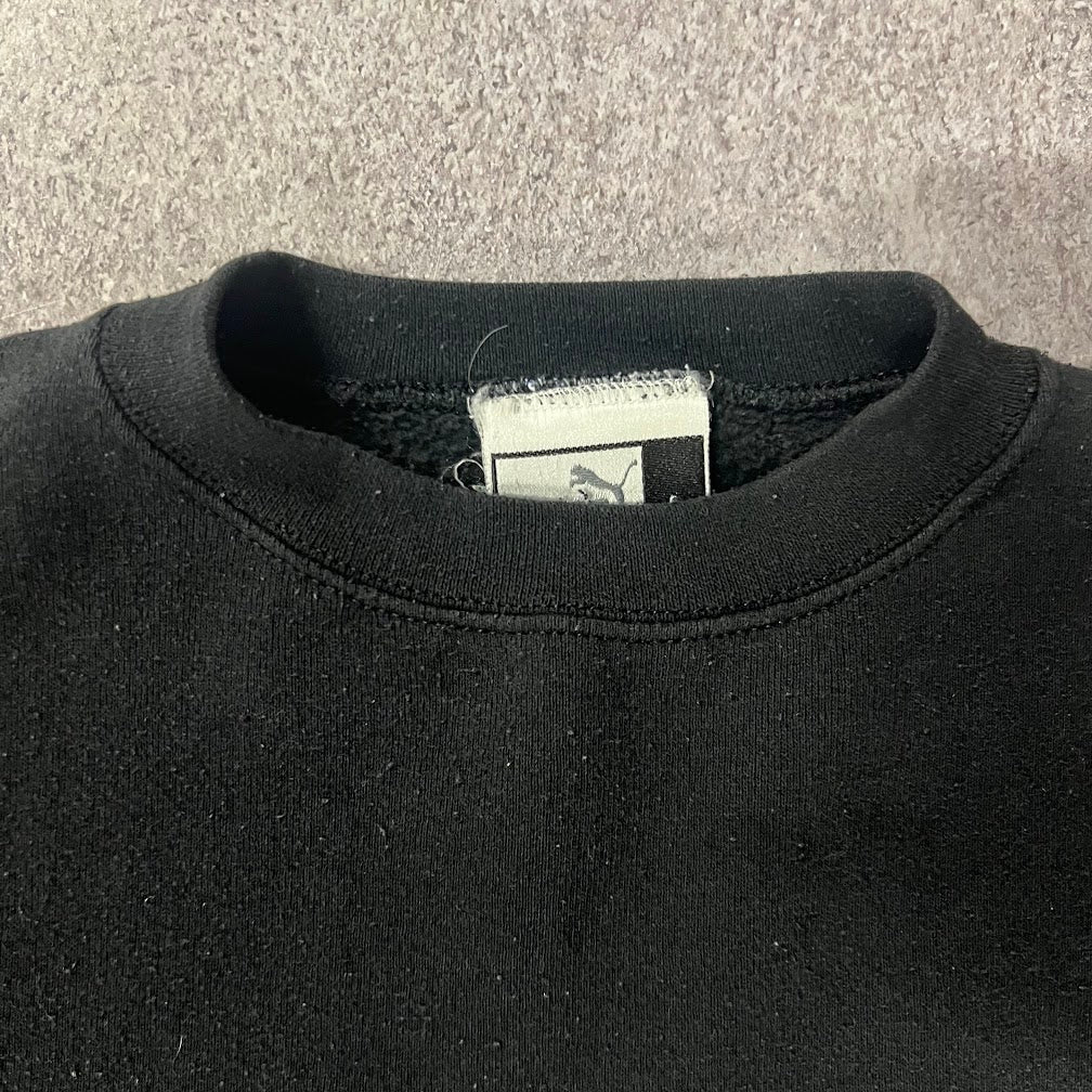 90s Pittsburgh Steelers NFL Puma Embroidered Vintage Crewneck L