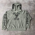 Y2K Gildan Lynn, Massachusetts Gray Worn In Hoodie XL