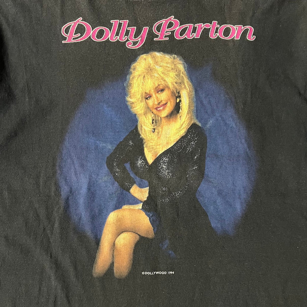 1994 Dolly Parton Dollywood Shirt XL Single Stitch Delta Country Tour Tee 90s