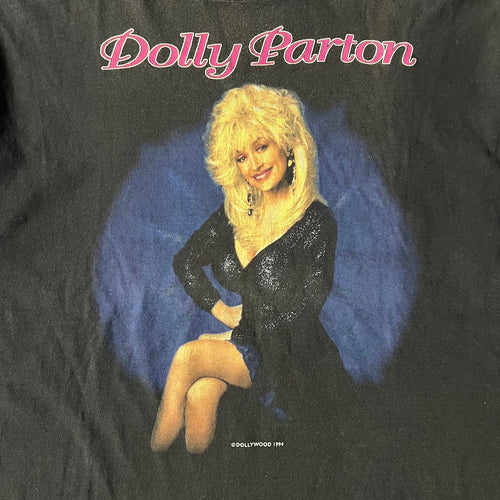 1994 Dolly Parton Dollywood Shirt XL Single Stitch Delta Country Tour Tee 90s