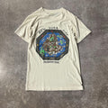 90s New York City Manhattan Map Tee Single Stitch Signal Sports Size L