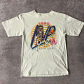 80s Los Angeles Lakers 1989 Magic Johnson Oneita Single Stitch Tee L