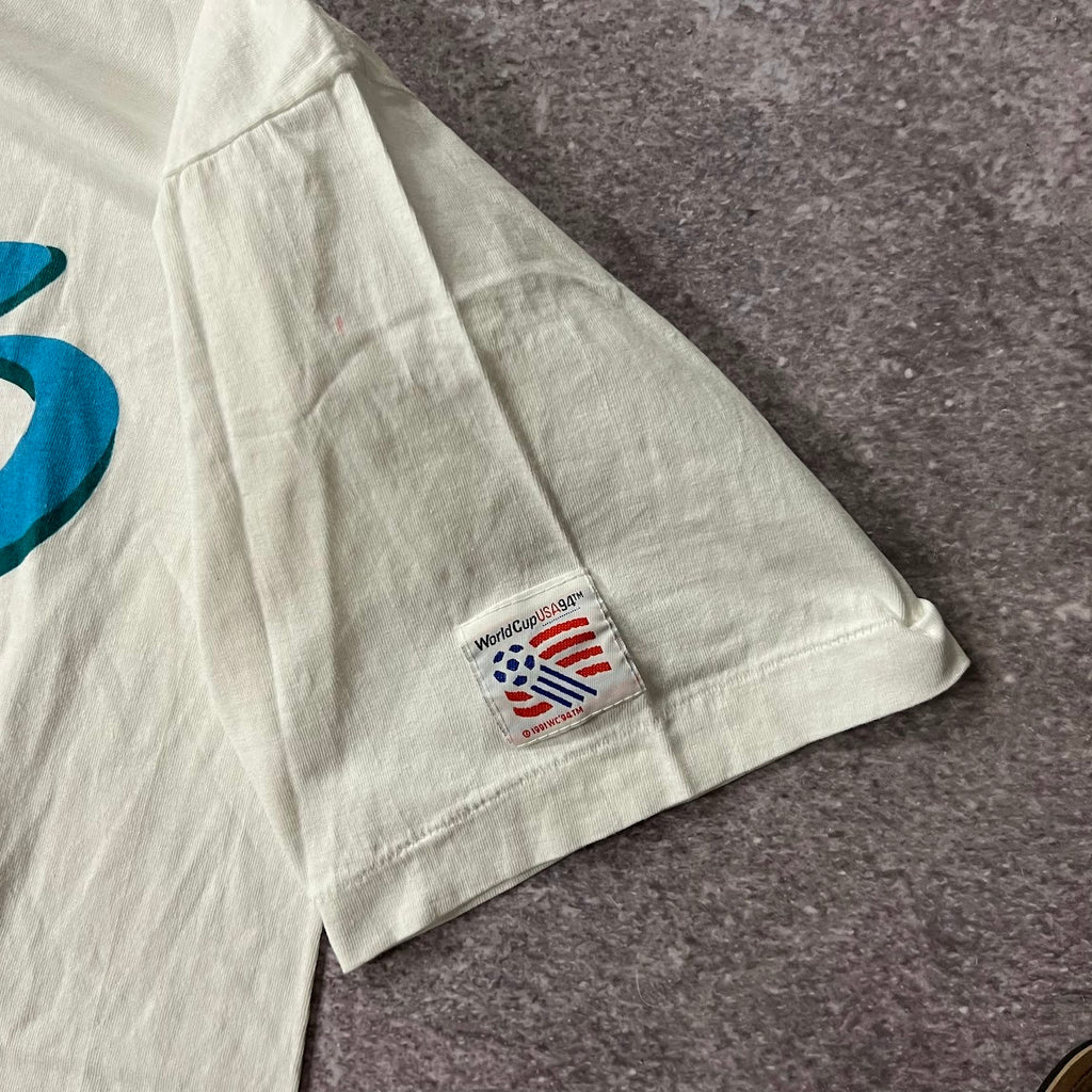 90s Brazil Magic Johnson T's Big Logo Tee L