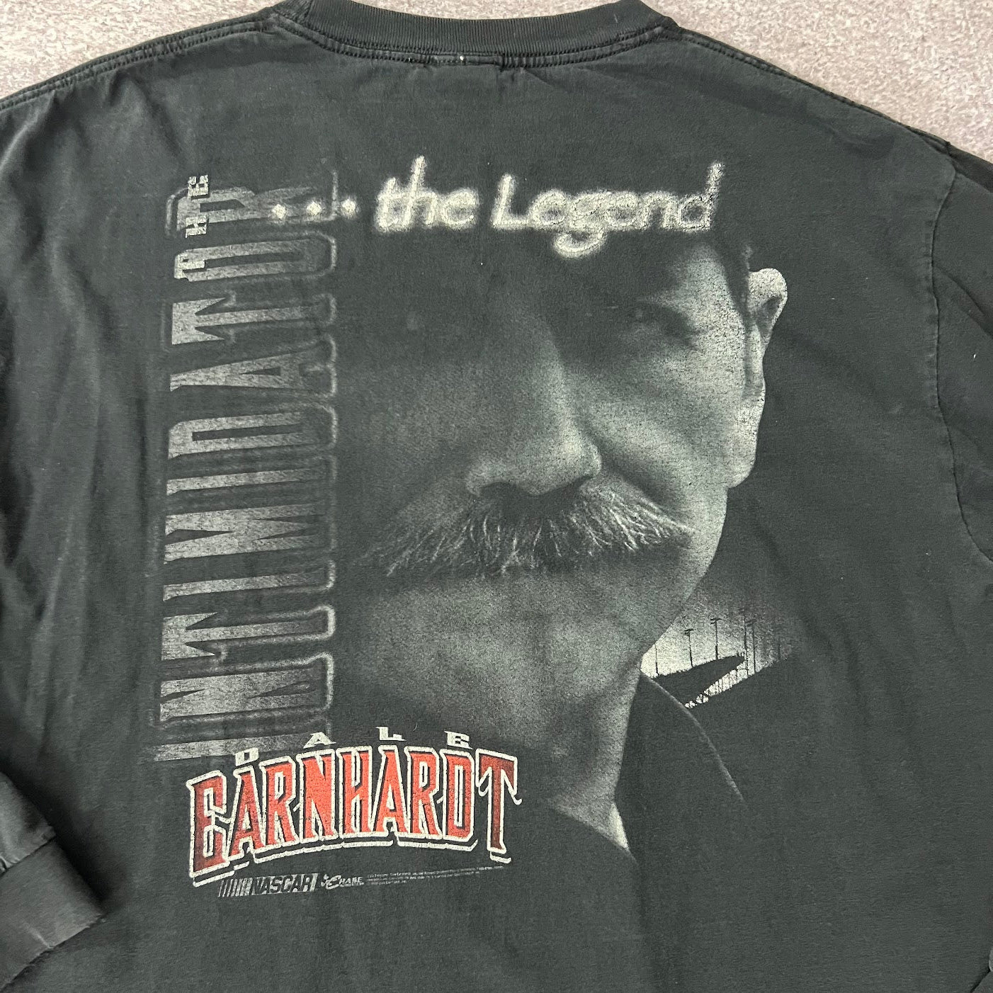 Y2K Dale Earnhardt NASCAR Chase Authentics Big Logo Long Sleeve Tee XL