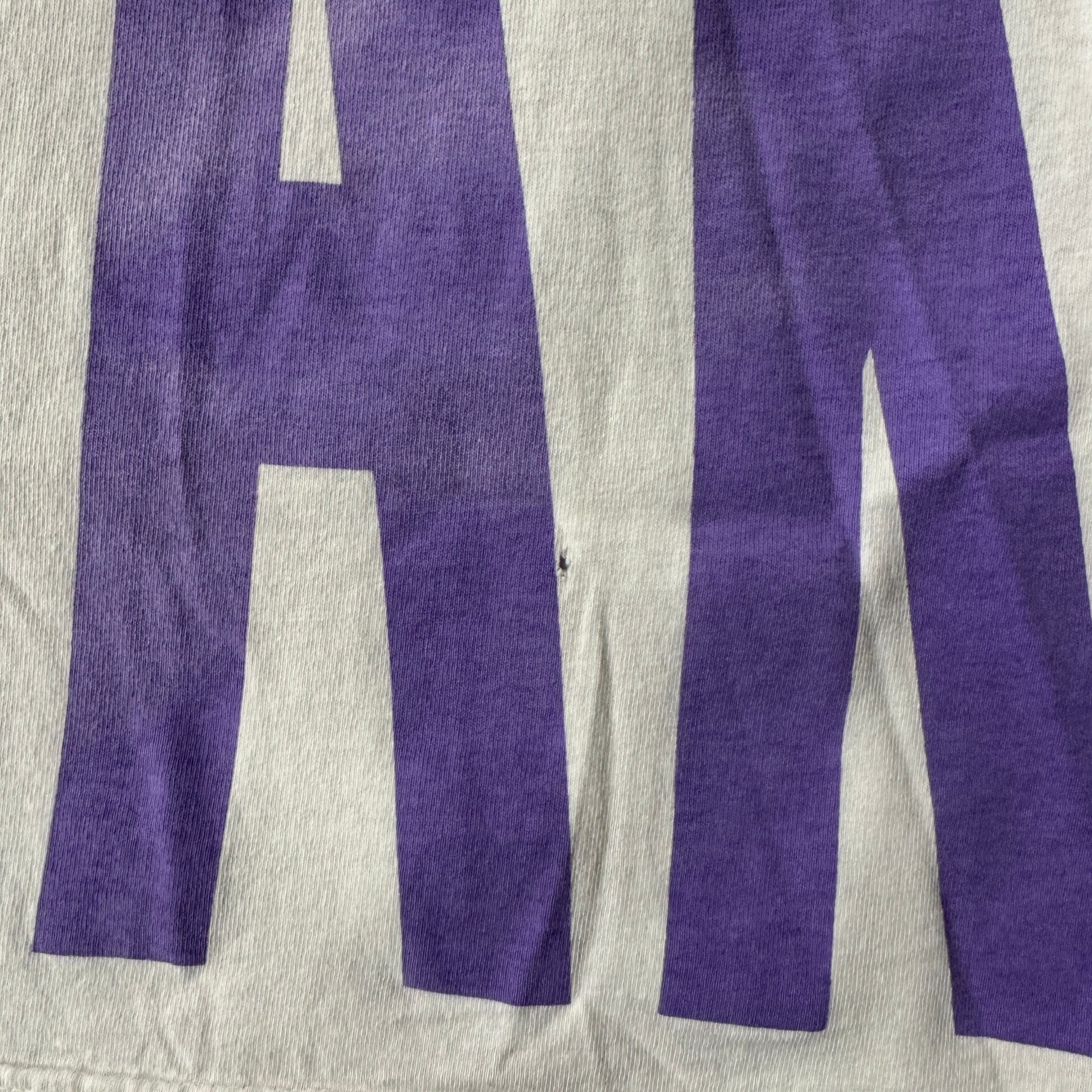 90s Los Angeles Lakers Starter Big Logo Single Stitch Tee L