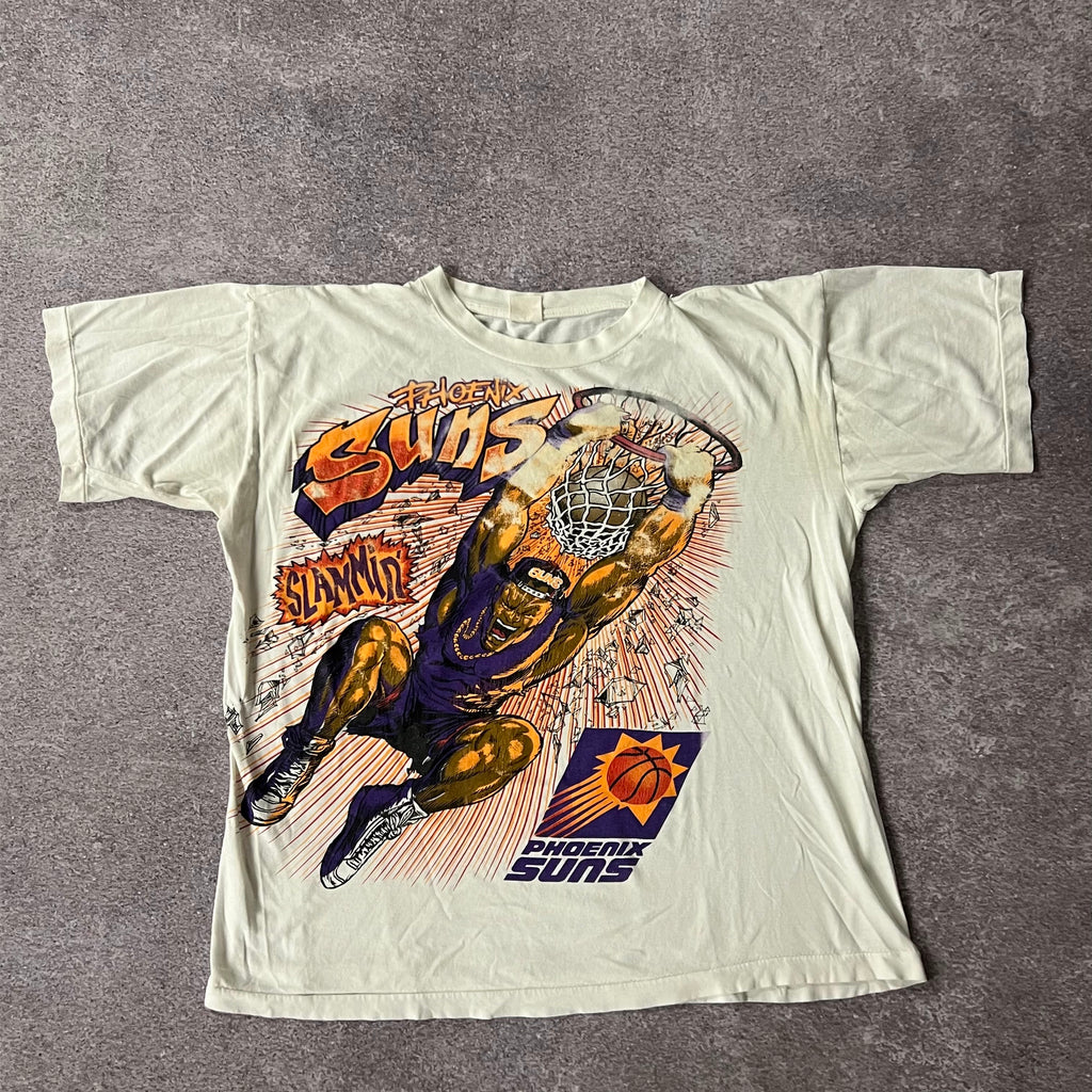 90s Phoenix Suns All Over Print Single Stitch Tee XL