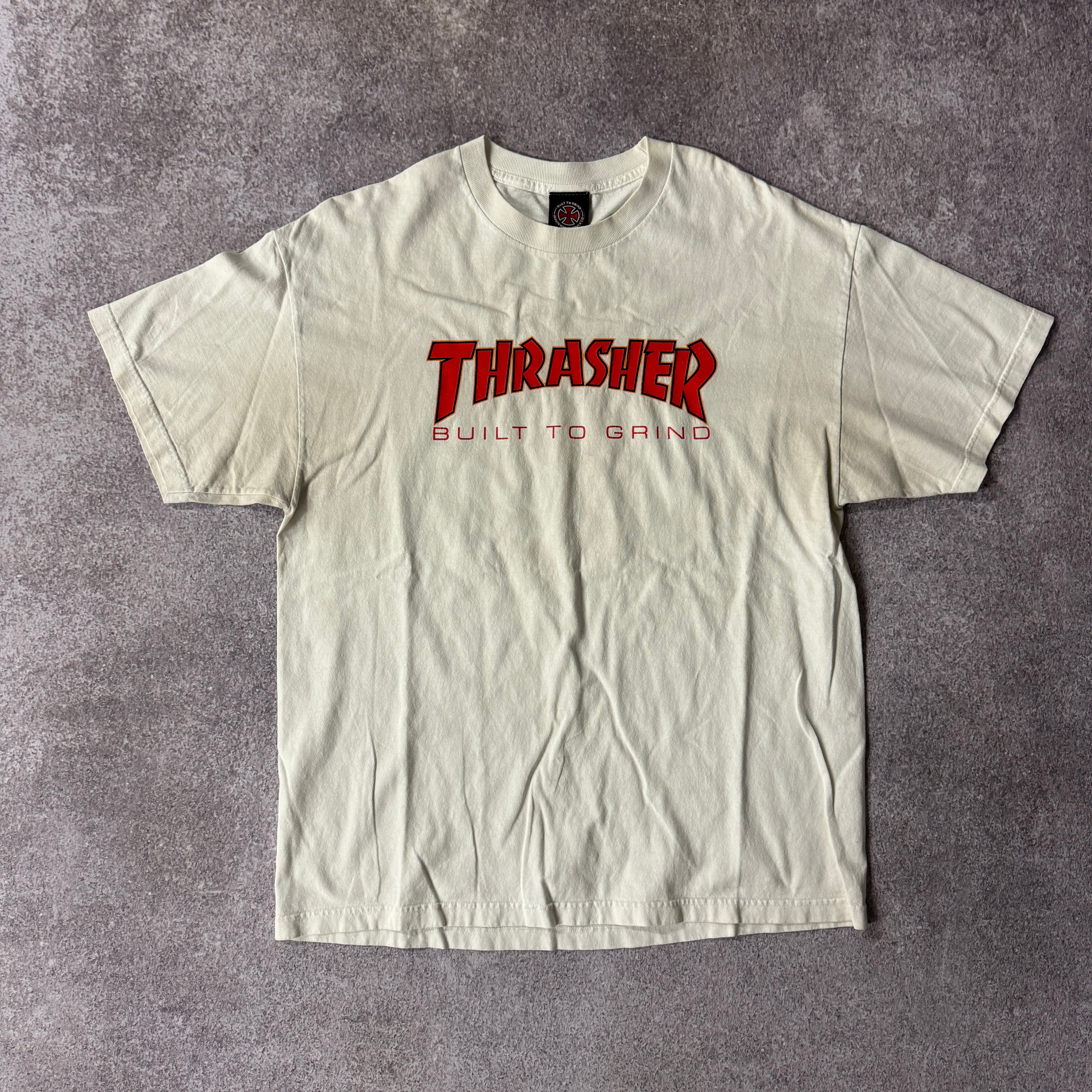 Y2K Independent Truck Co Thrasher Skateboarding Tee XL