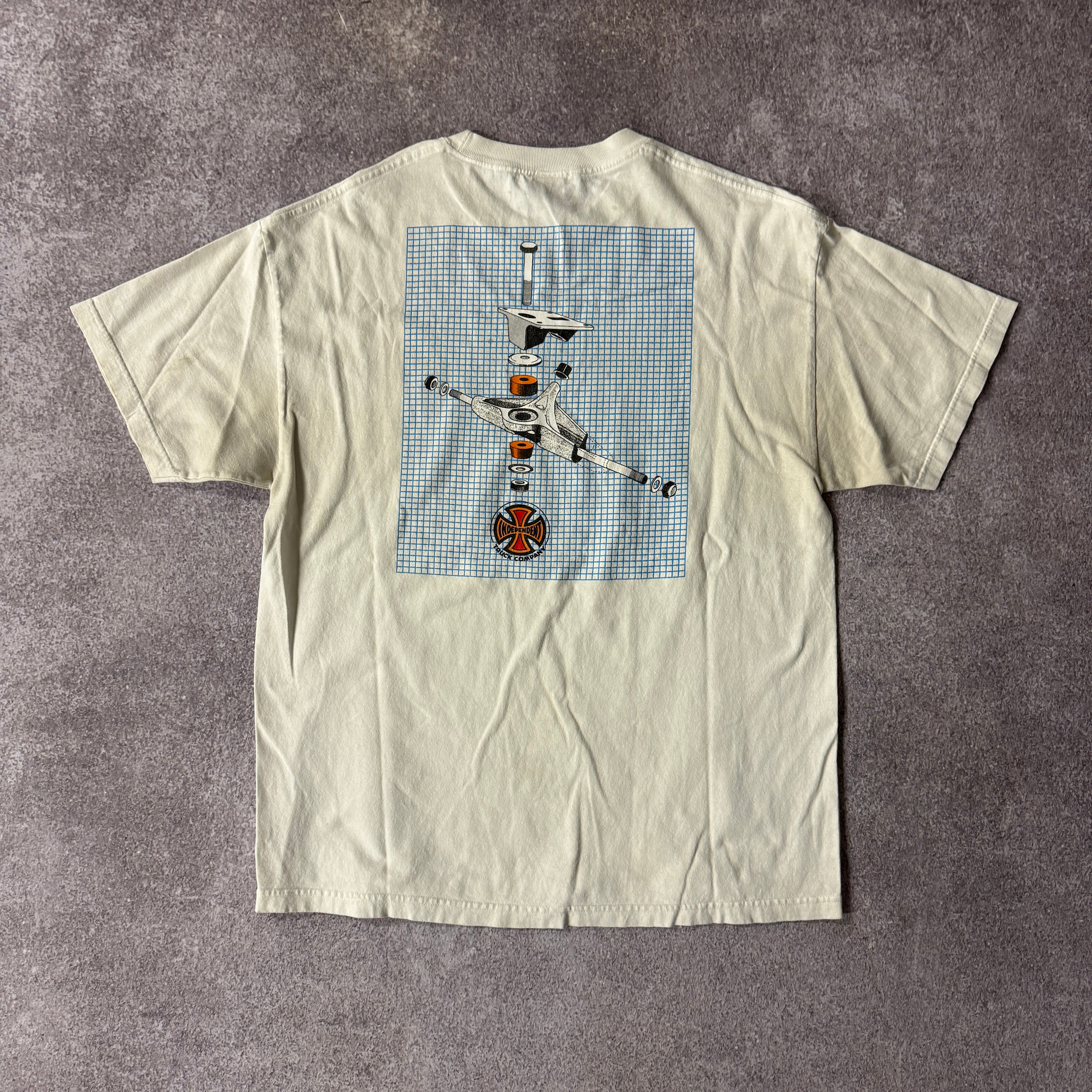 Y2K Independent Truck Co Thrasher Skateboarding Tee XL