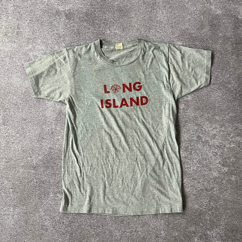 90s Big Logo Gray Tee M