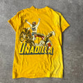 80s Unadilla World Championship Motocross Anvil Bleached Yellow Tee S