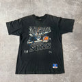 90s Phoenix Suns Nutmeg Mills Sun Faded Single Stitch Tee L