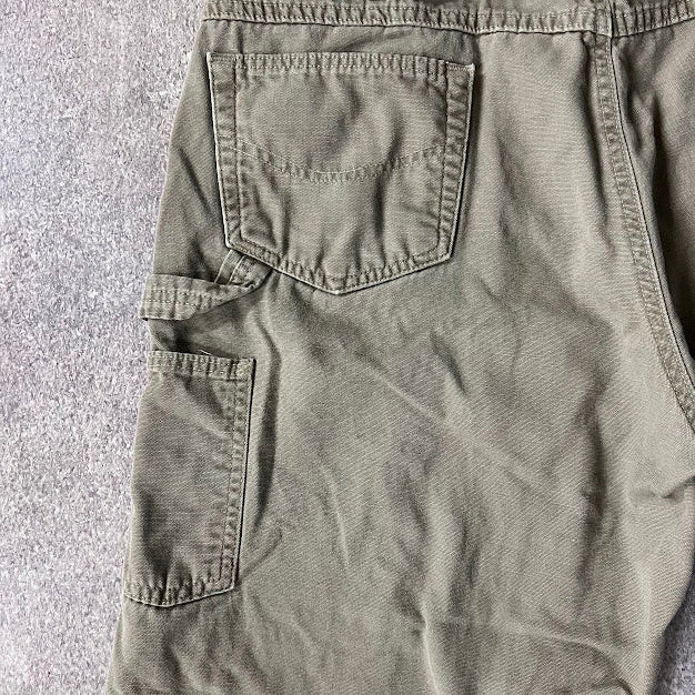 Y2K Carhartt Workwear Loose Beige Vintage Pants 40x32