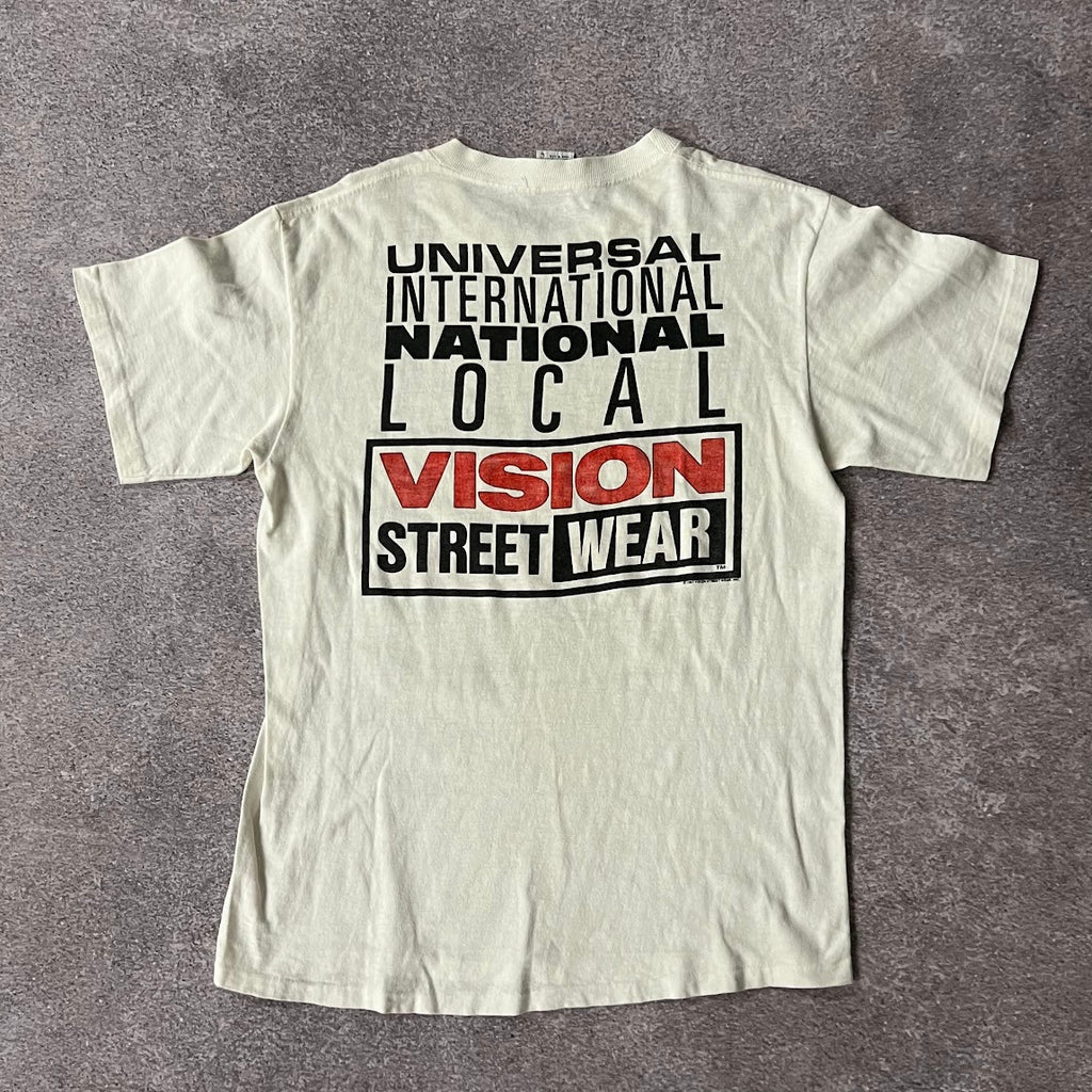 80s Vision Street Wear Back Graphic Single Stitch Tee L