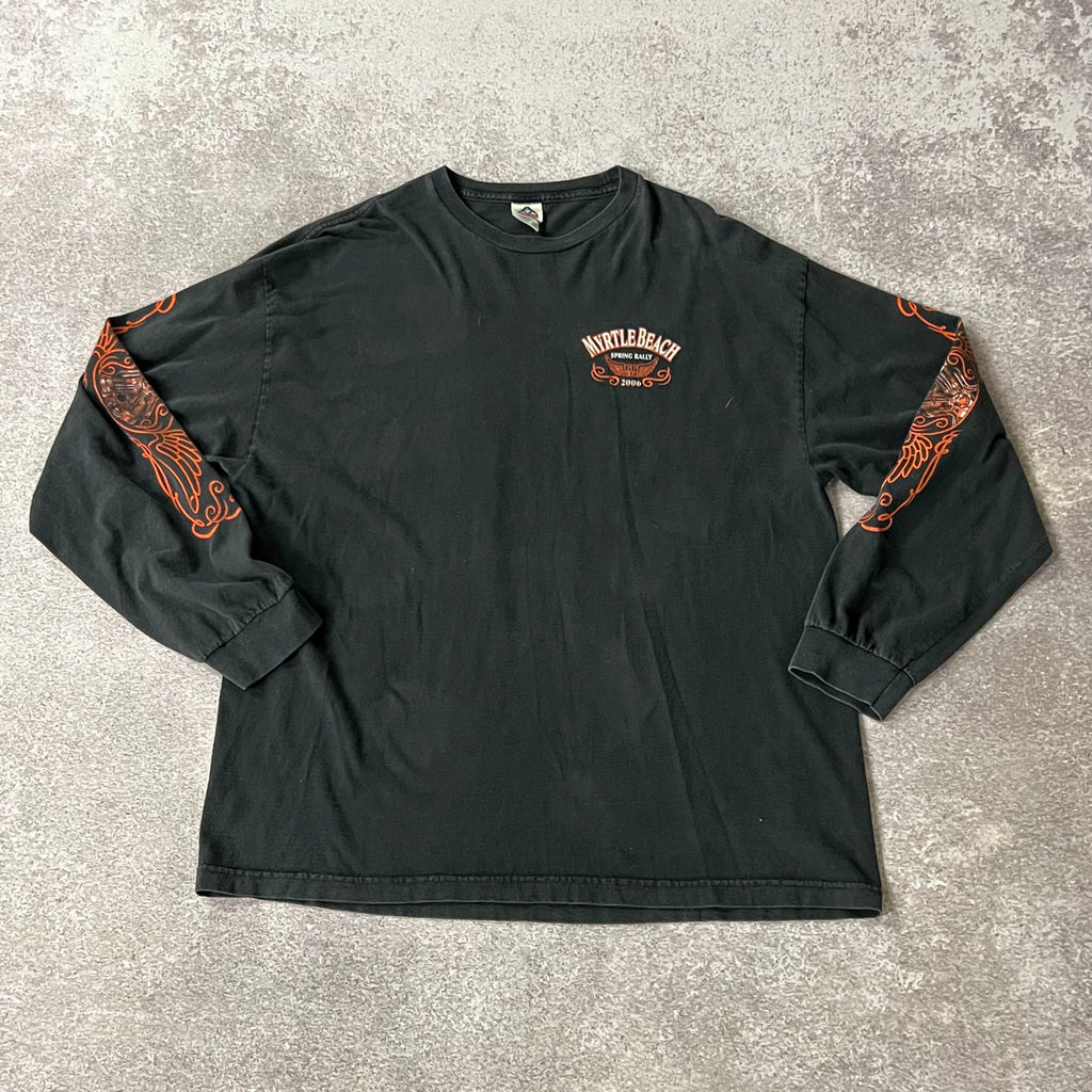 Y2K Alstyle Apparel Myrtle Beach Worn In Long Sleeve Tee XXL