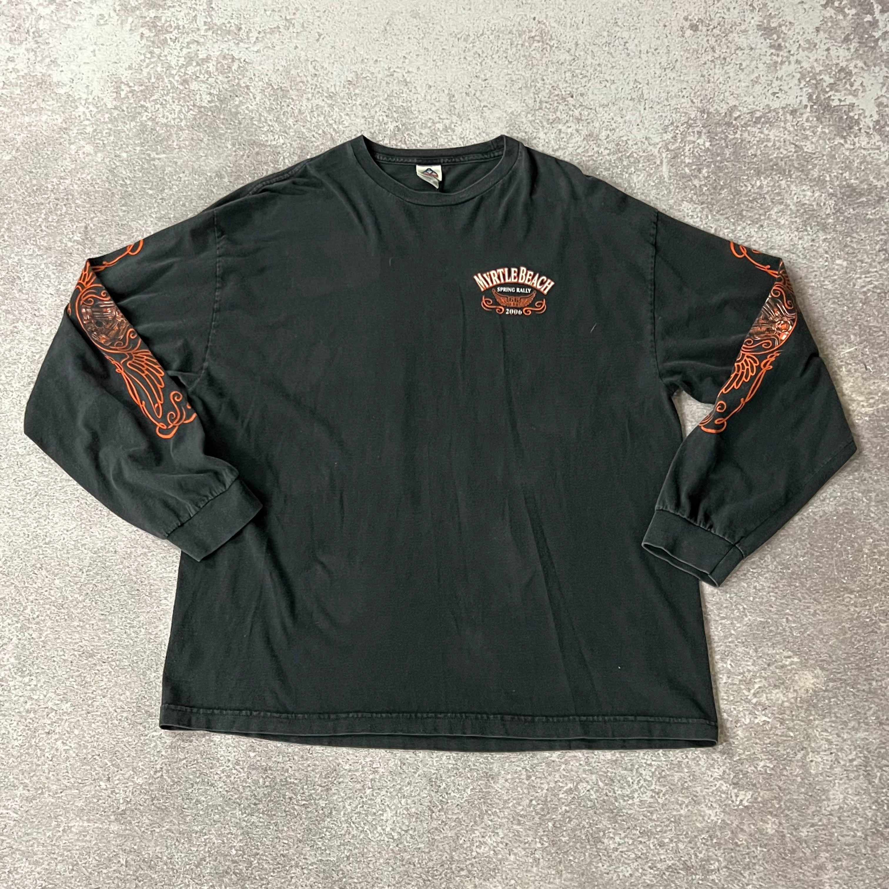 Y2K Alstyle Apparel Myrtle Beach Worn In Long Sleeve Tee XXL