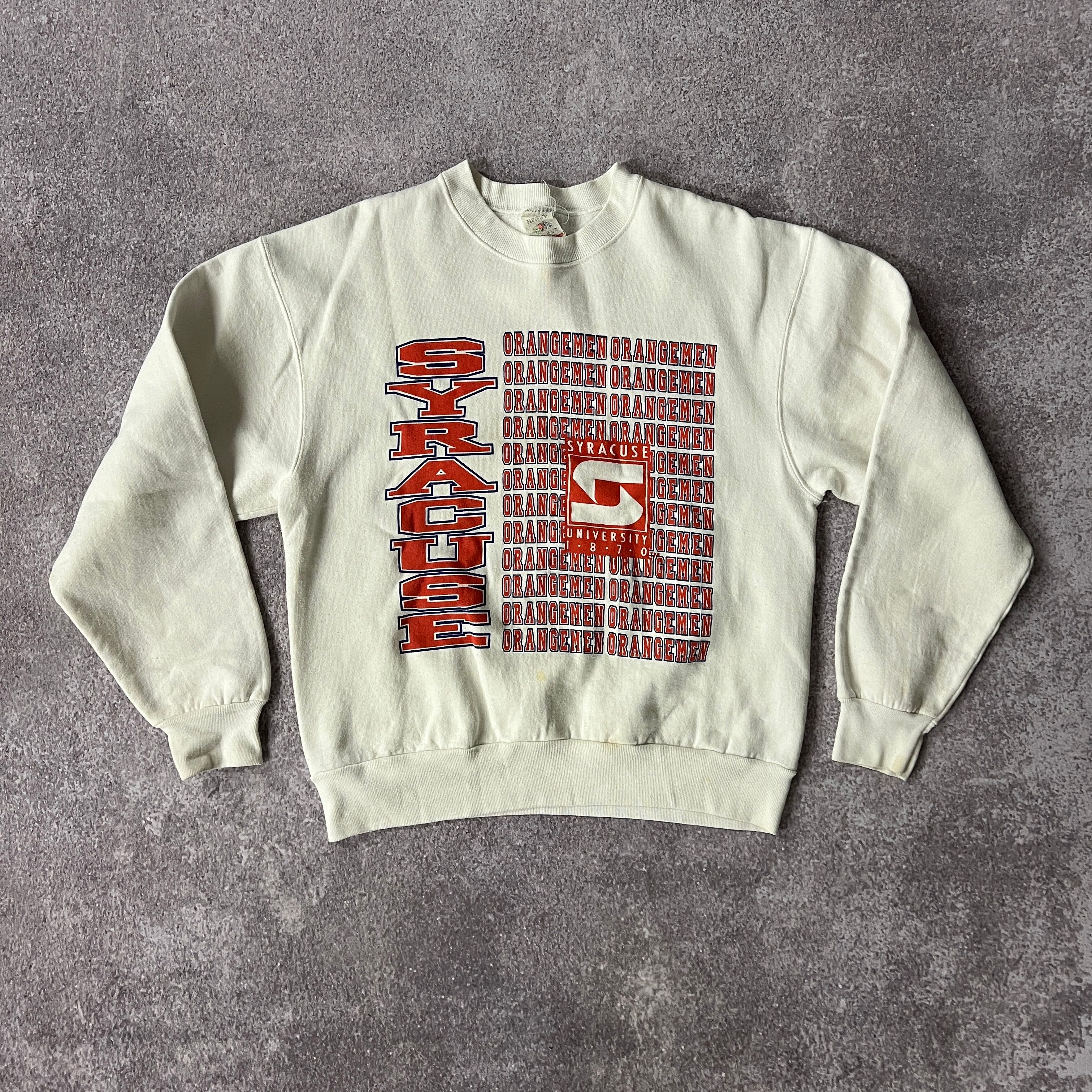 80s Fruit of the Loom College Crewneck