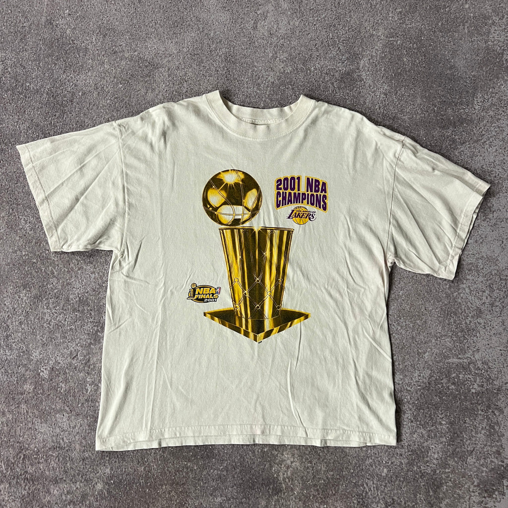 Y2K Los Angeles Lakers Gildan Big Logo Tee XL