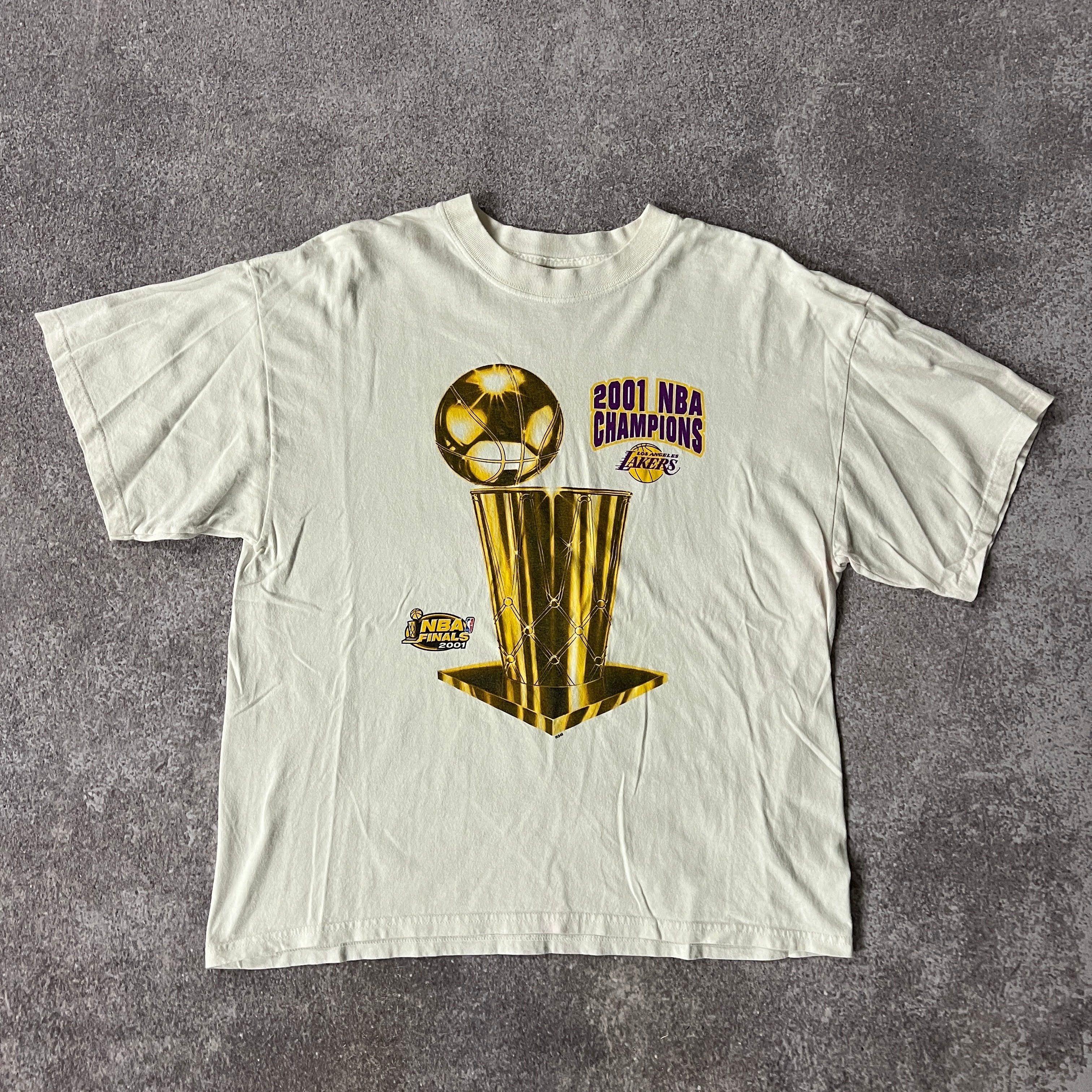 Y2K Los Angeles Lakers Gildan Big Logo Tee XL