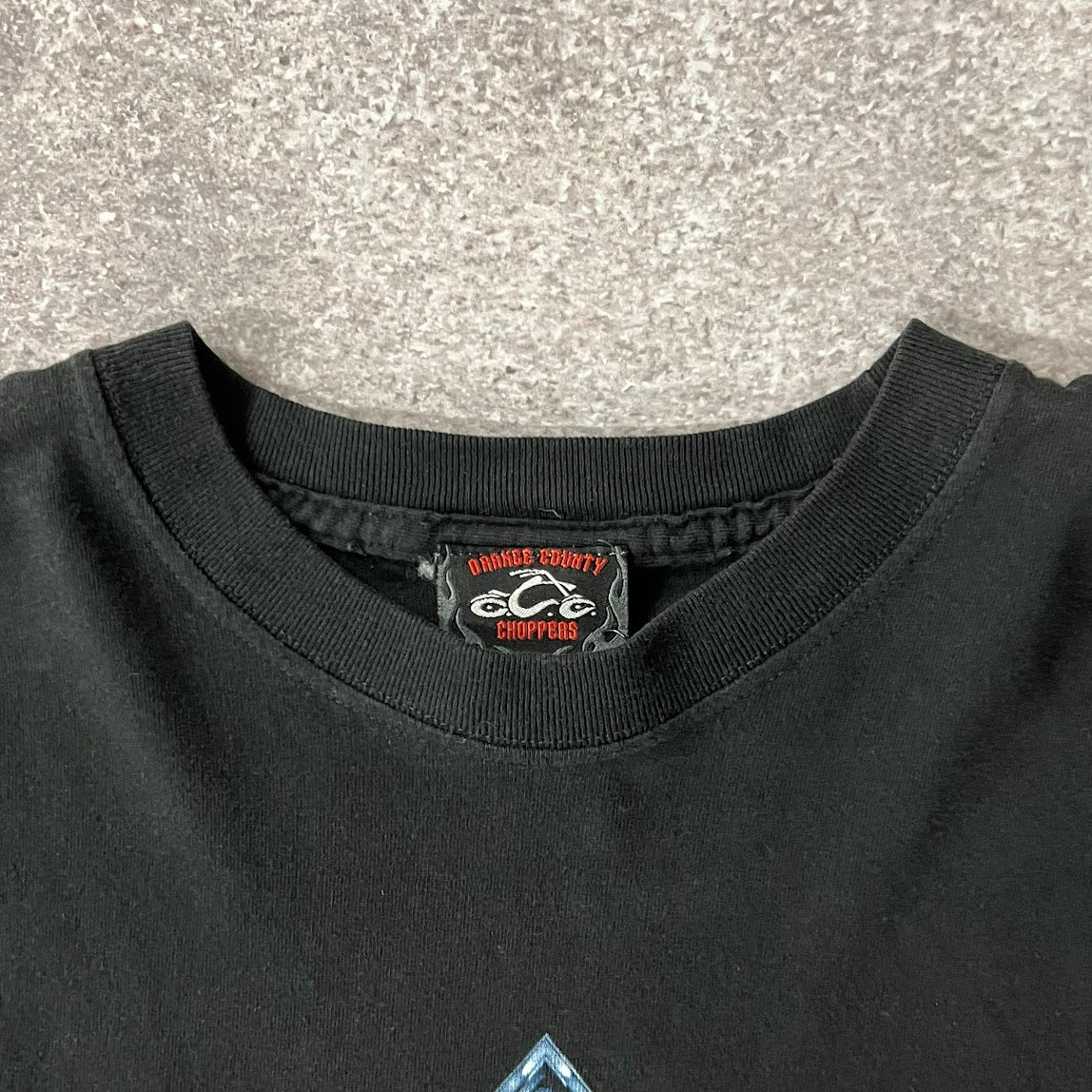 Y2K Orange County Choppers Worn In Long Sleeve Tee XL