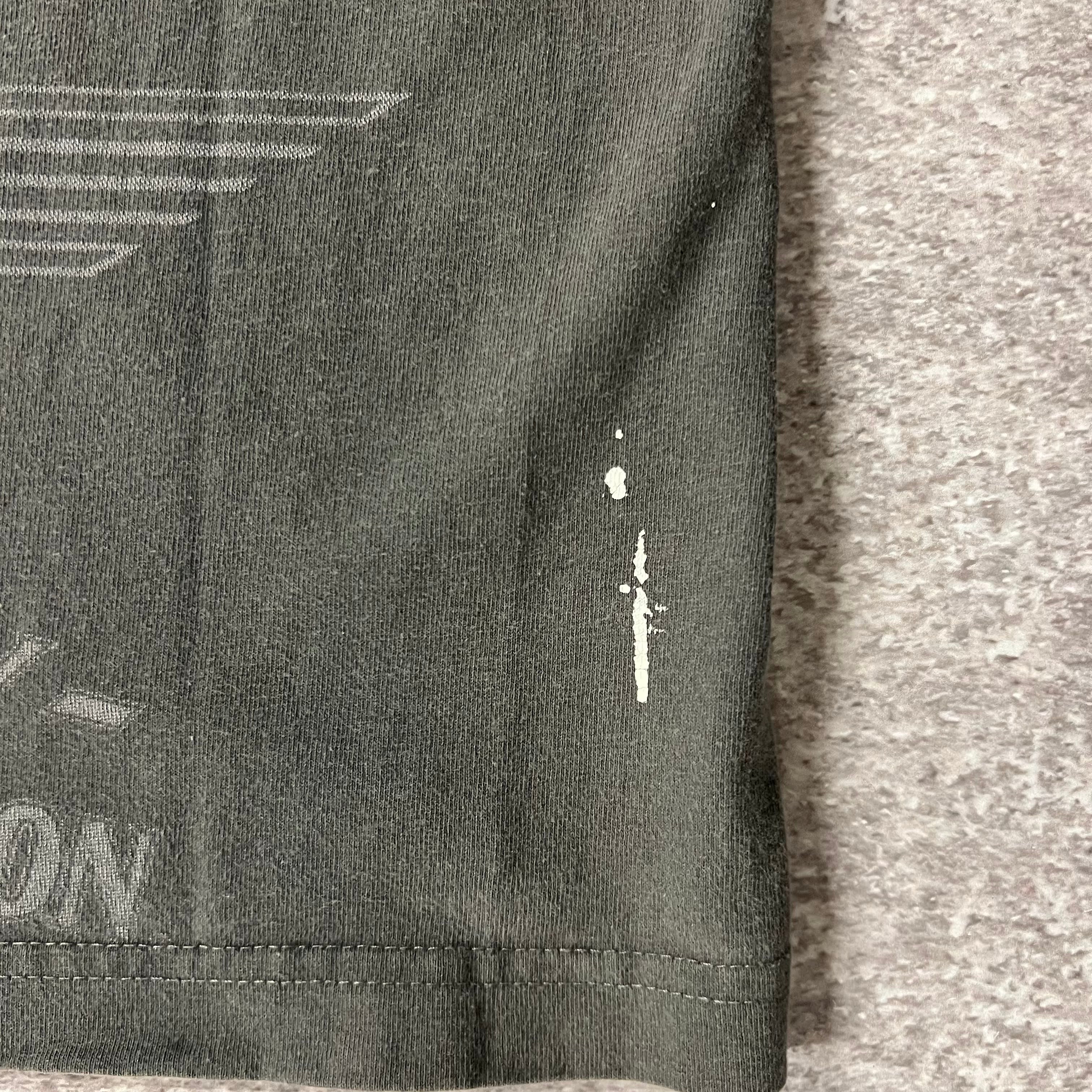 Y2K Harley Davidson Gray Worn In Tee L