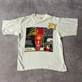 90s Shell Racing Big Logo Double Stitch Boxy Vintage Tee L