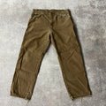 2010s Dickies Duck Carpenter Pants Tan Distressed 36W x 32L