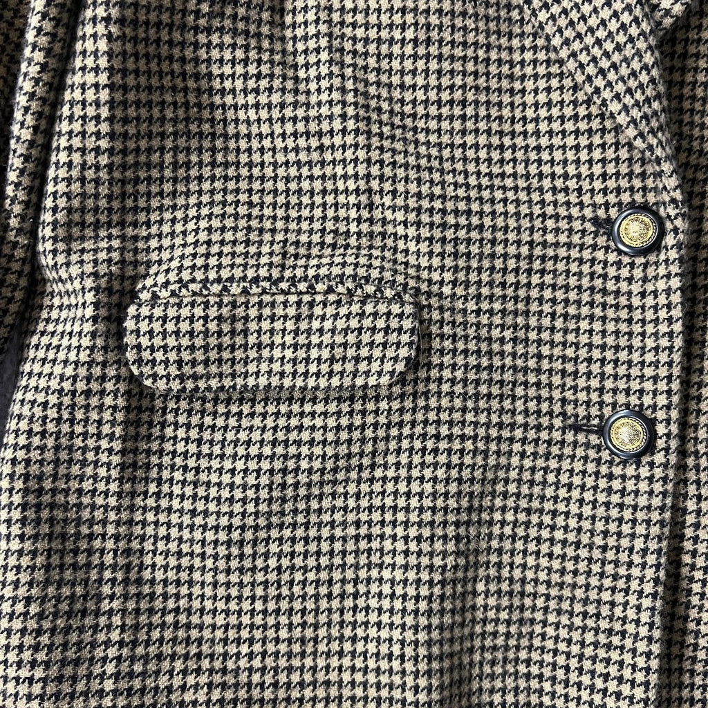 90s Alfred Dunner Patterned Wool Made in USA Vintage Blazer 18