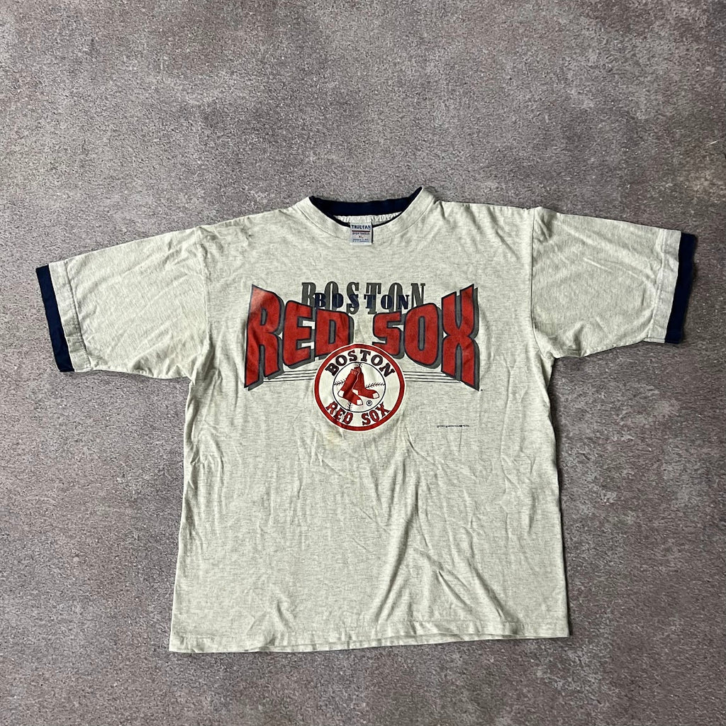 90s Boston Red Sox True-Fan Big Logo Tee XL