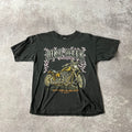 Y2K Gildan Daytona Beach Gray Worn In Tee L