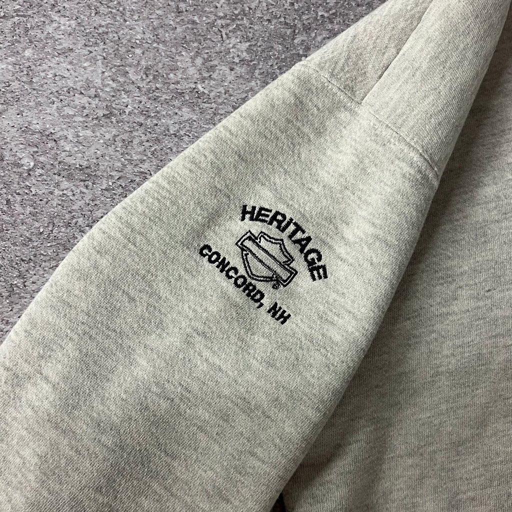 Y2K Harley Davidson Gray Crewneck M