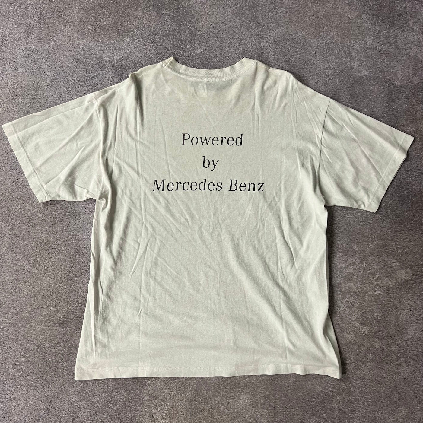 90s West McLaren Mercedes Faded Double Stitch Vintage Tee XL