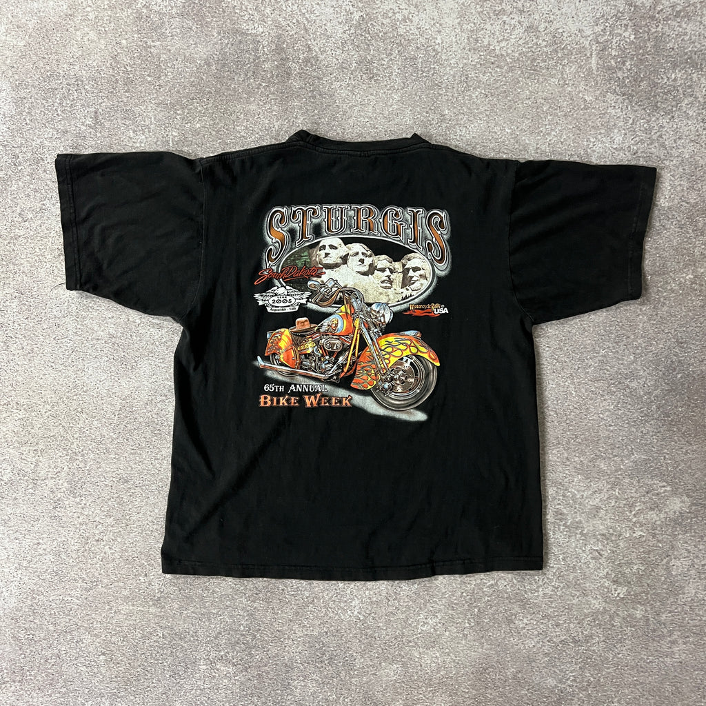 Y2K Cotton Heritage South Dakota Distressed Tee XL