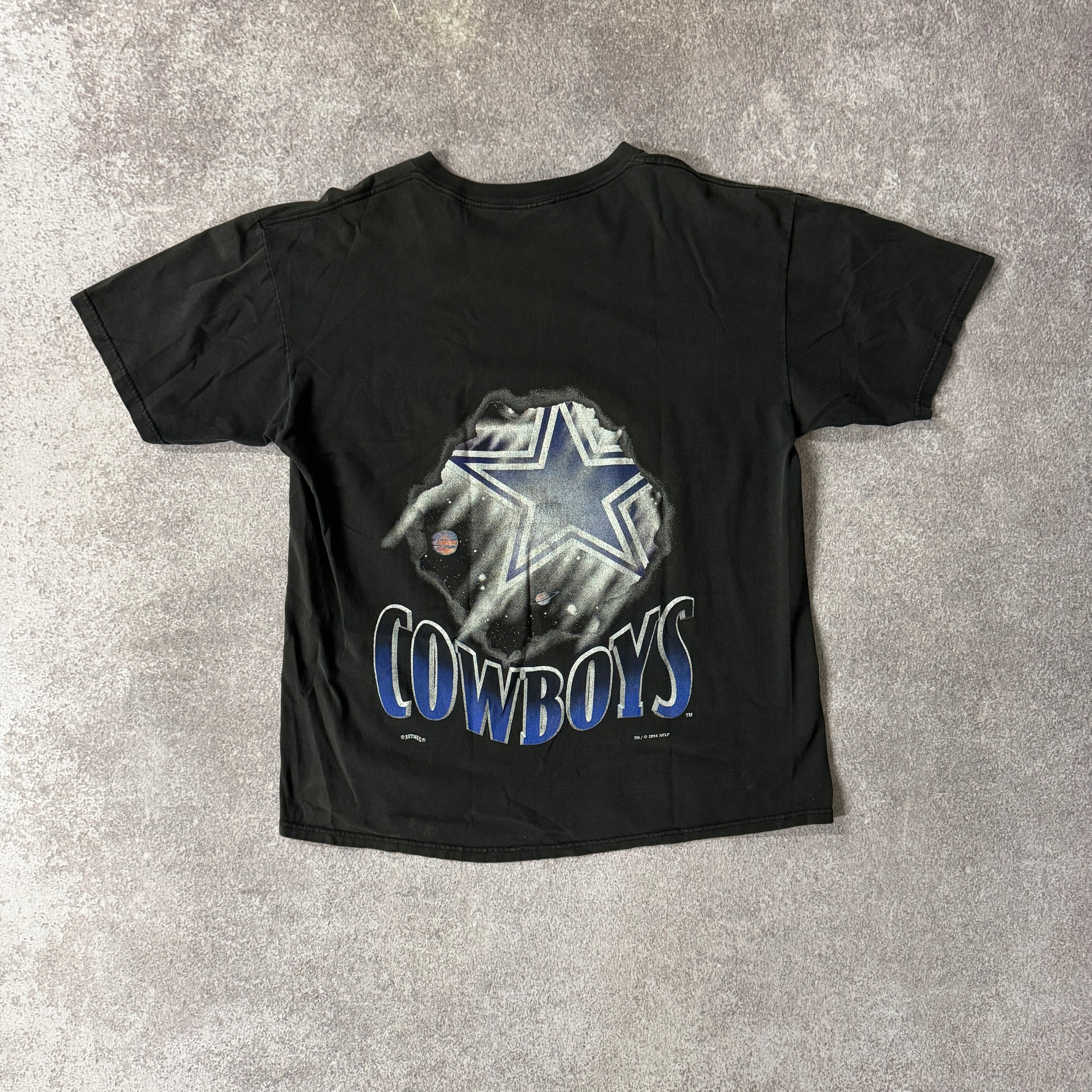 90s Dallas Cowboys Nutmeg Mills Big Logo Tee XL